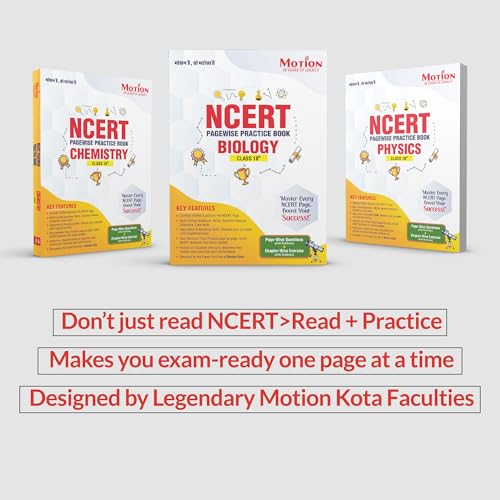 Image of NCERT Question Bank Page-Wise by Motion education - Class 10th Science | Physics, Chemistry & Biology| Perfect for CBSE, State Boards & Olympiads | ... Solutions | Follows CBSE 2026 Pattern