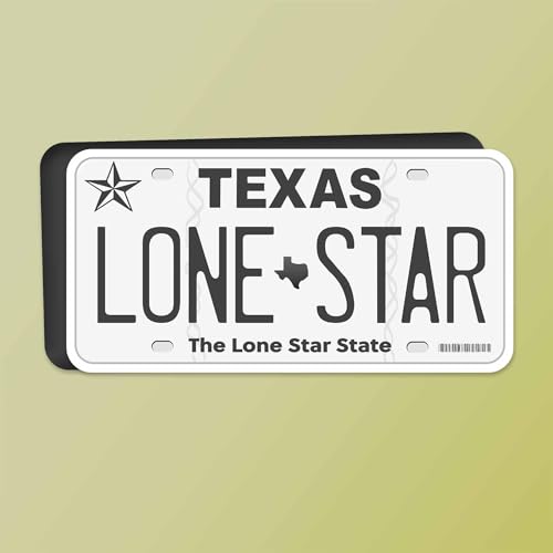 Imán Lone Star Texas para coche 4x2 pulgadas miniatura 5