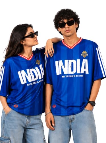 Image of Pump'd Cricket Jersey for Men - Unisex Oversized Round Neck Jersey Tshirt | Graphic Tees | Supreme Comfort | Effortless Style Oversized T Shirt for Men & Women | Addition | 2026