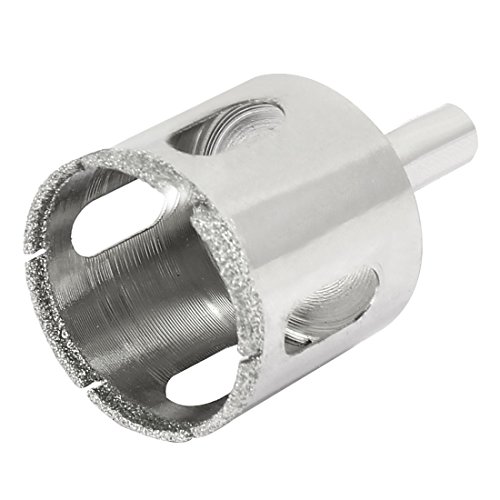 Broca para vidrio con recubrimiento diamantado 38 mm miniatura 1