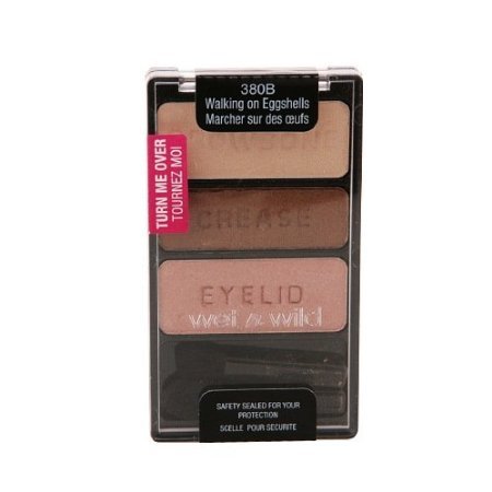 Wet N Wild Color Icon Collection Eye Shadow Trio, C380B Walking On Eggshells - 0.12 Oz, Pack of 3