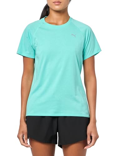 PUMA Women's Run Favorite Velocity T-Shirt (Available in Plus Sizes), Aquatic, X-Large