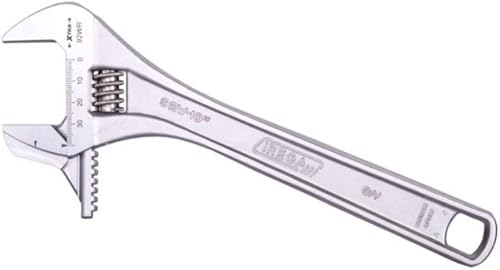 Anglo American Tools - IREGA 8" Adjustable Wrench Reversible Jaw Xtra Capacity, IR92WR8