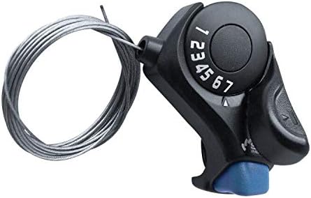 Hycline Bike Shifter SL-TX30-7R,7 Speed Mountain Bicycle Right Thumb Gear Shift Lever