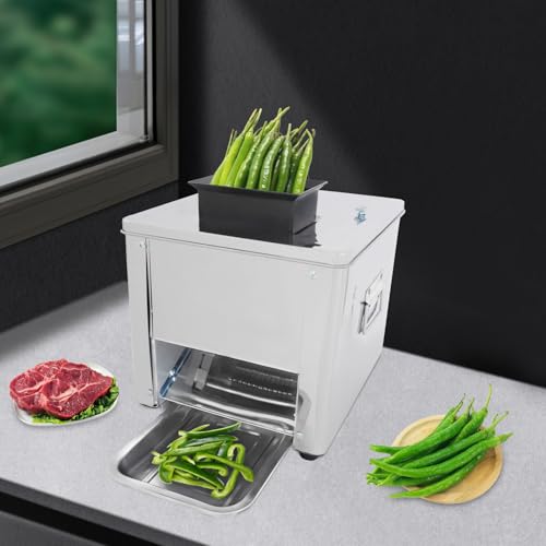 Cortadora eléctrica de carne 850W 7mm acero inoxidable miniatura 4