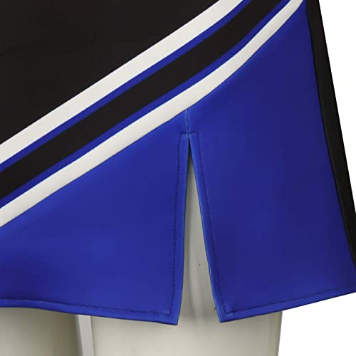 Partyever Cheerleader Uniform For Adult Women Tank Tops V-Neck Girls Skirt High School Fancy Dress Halloween Party Outfits (Xx-Large) #TOP6