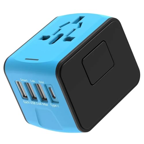 Unteryuu(�E���e�����E) �g���x���A�_�v�^�[ ���j�o�[�T���d���v���O UK EU AU US �\�P�b�g �C���^�[�i�V���i�� 3USB Type-C �Ǐ[�d�� ���[���h���C�h�A�_�v�^�[�Ή�