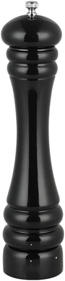 大型木製ソルトアンドペッパーミル、調整可能な粗および細スパイスグラインダー、手動ソルトアンドペッパーグラインダーセット、レストラン、