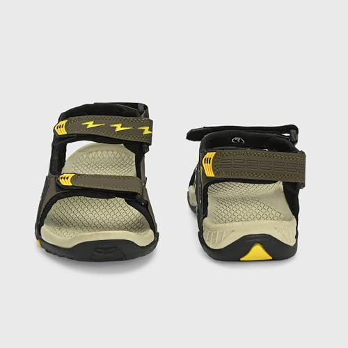 Image of Centrino Men's Phylon Sandals | Lightweight Sports Sandals with Adjustable Straps | Cushioned Comfort Outdoor & Casual Wear | Durable Grip Sole Walking Sandals (9353)