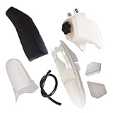 labwork Plastic Mudguard Body Seat Fuel Tank Replacement for Yamaha PW50 PY50 White