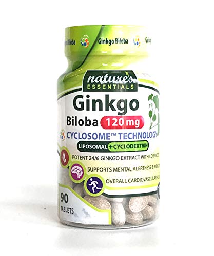 Nature's Essentials Liposomal Ginkgo Biloba | 120Mg Per Pill | Cognitive Support | Maximum Absorption Formula | 3 Month Supply | Non-Gmo | Gluten-Free | Vegetarian | Lab Certified | Usa #TOP1