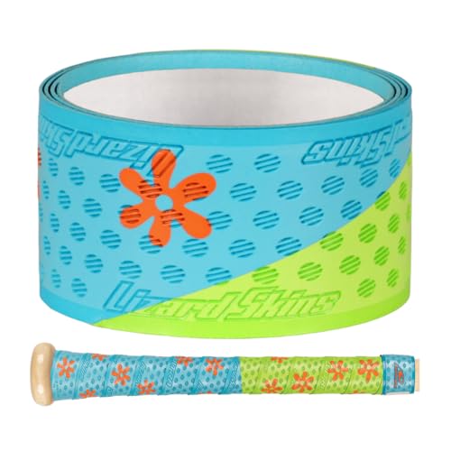 Lizard Skins DSP Ultra Outburst Baseball Bat Grip - 0.5mm 1.1mm – Next-Gen Durasoft Polymer Bat Tape (Mysterious GROOV, 1.1mm)