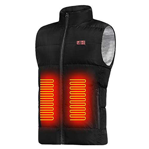 Colete de aquecimento de 9 peças USB inteligente colete de aquecimento masculino/feminino termostáti