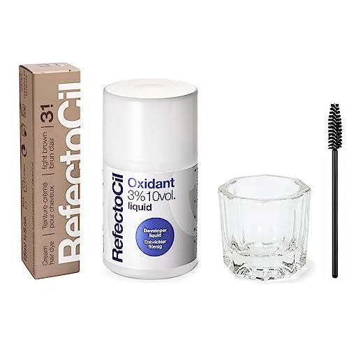 RefectoCil Light Brown Hair Tinting Kit