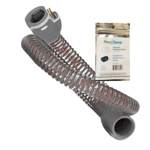 Climate-Line Air tube/hose Replacement tubing for AirSense 11 Series and Nsleep standard filters (pack of 3)