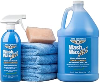 Wet or Waterless Car Wash Wax Kit 144 oz. Aircraft Quality for your Car, RV, Boat, Motorcycle. Guaranteed the Best Waterless Car Wash. Anywhere, Anytime, Home, Office, School, Garage, Parking Lots.