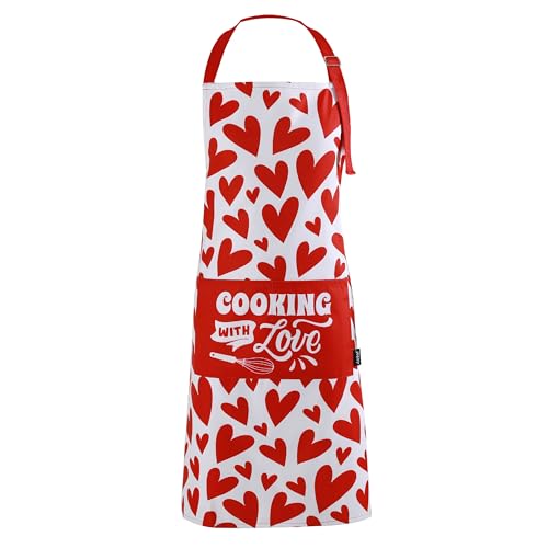 Tablier de cuisine anti taches lavable pour ne plus salir vos habits