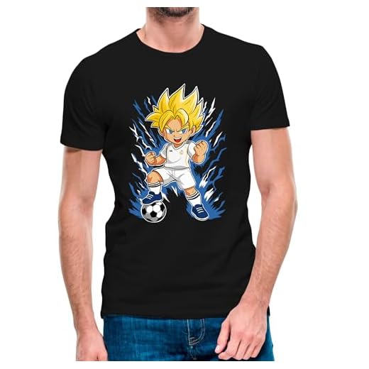 Camiseta de Manga Corta Goku R. Madrid 24-25 (12- Camiseta Talla M)(Negra Manga Corta)
