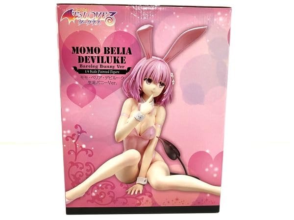 モモ・ベリア・デビルーク 生足バニーVer. 1/4スケールフィギュア