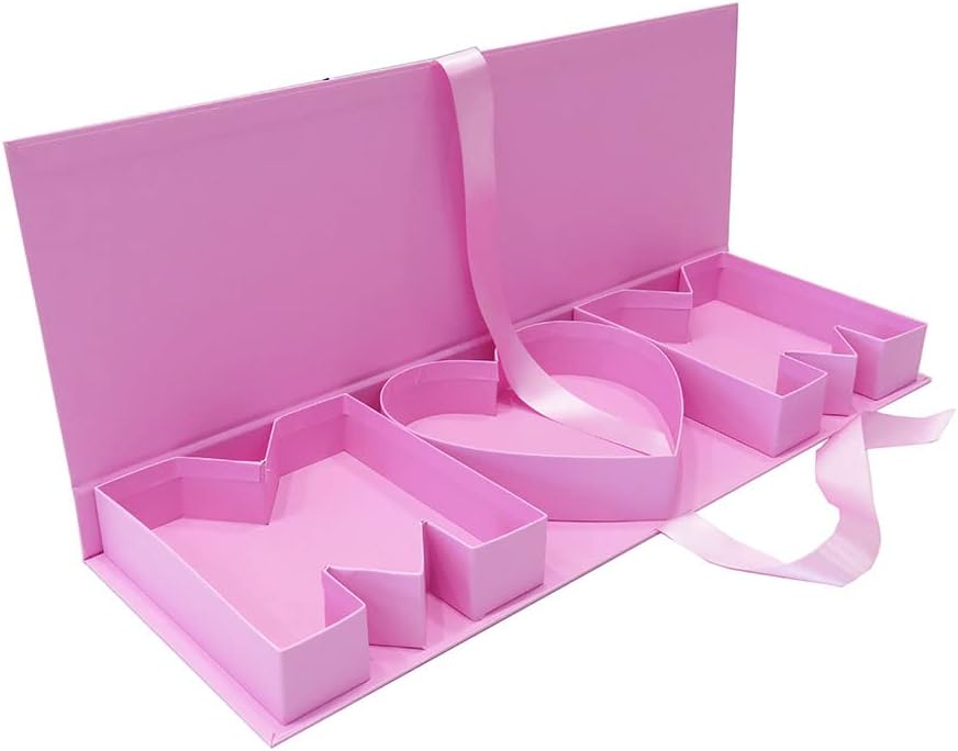 WENPACK Empty Flower Gift Box Mother's Day MOM Cardboard