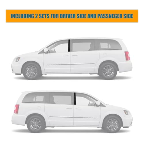 image for RANSOTO 926-446 B Pillar Trim Door Molding Compatible with 2008-2020 C