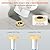 Jamini Wax Ring Kit for Toilet Installation, Compatible with 3" and 4" Drain Pipes, Fits Above-Floor or Horizontal Flanges, Leak Prevention, Includes Brass Bolts, Nuts, Washers, Easy to Install