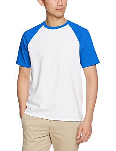 (ギルダン)GILDAN Tシャツ 76500 アダルト ラグランTシャツ 76500 ホワイト/ロイヤル L (ギルダン)GILDAN Tシャツ 76500 アダルト ラグランTシャツ 76500 ホワイト/ロイヤル L