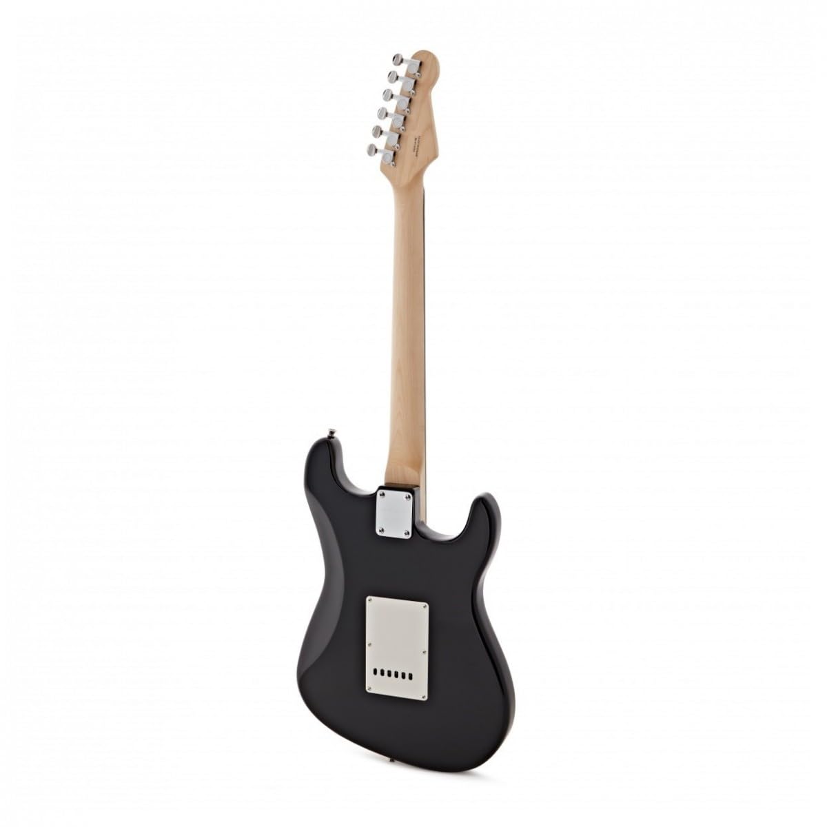 Pacchetto Chitarra Mancina Principianti con Ampli 15W e Accessori, Nero | Mancina dal Corpo Leggero e Comodo, Ampli 15W con EQ 3 Bande e Overdrive, Corde di Ricambio e Borsa, Nero