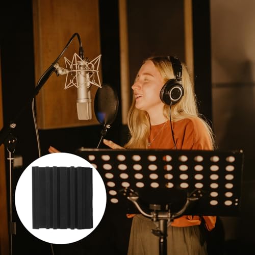 ibasenice 6 piezas Paneles Acústicos Absorbentes de Sonido Material Aislante Ignífugo de Alta Densidad para Estudios, Oficinas y Teatros en Casa miniatura 4