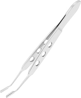 FOMIYES Massage Stainless Steel Meibomian Gland Tweezers Safe Non-skid Beauty Salon Tool for and Gland Expression
