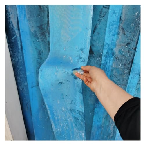 Rideau de porte PVC 135x265 cm transparent pour chambre froide et congélateur