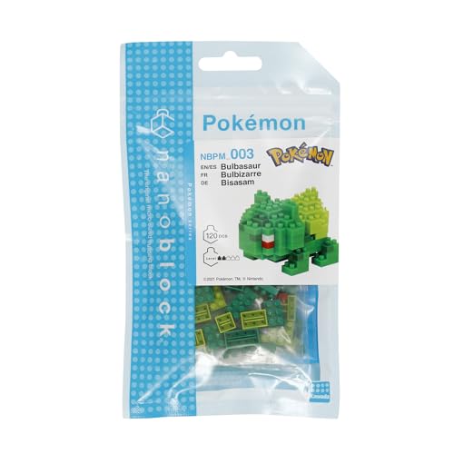Nanoblock Pokemon Bulbizarre - vue 8