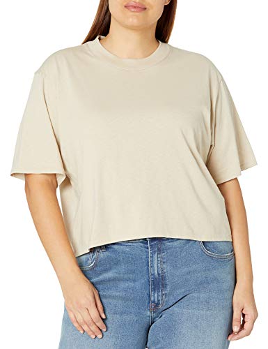 The Drop Women's Sydney Short-Sleeve Cropped Crew Neck T-Shirt4