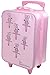 Produktbild Die Ballettmaus Trolley, Rosa Satin mit Teleskoparm zum Rollen, Emblem