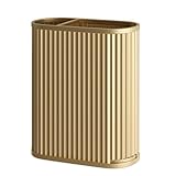 KPHYMOD Paragüeros Soporte para Paraguas con Bandeja de Goteo, Soporte para Paraguas para Esquina de Entrada, Organizador de Paraguas Que Ahorra Espacio, decoración para el hogar y la Oficina.(Gold)