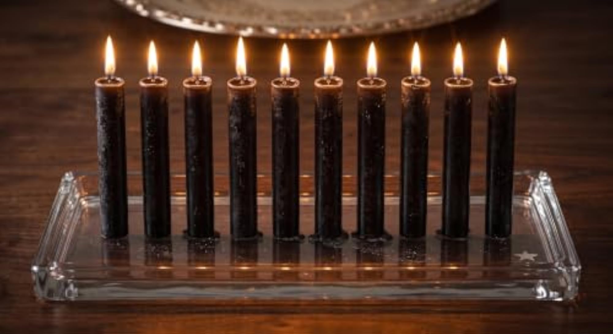 Spell Chime Candles, 24 Piece Black Stick Candles