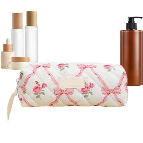 美的メイクバッグ | おしゃれなコスメティックトレイ収納 - 防水機能付き大型トイレタリーホルダー 女性用 日常・バックパック旅行・ビジネス旅行・アウトドア旅行に最適 | 機能的で使いやすいデザイン