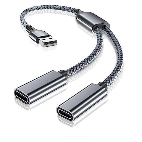 RUXELY Adaptateur USB C Cover