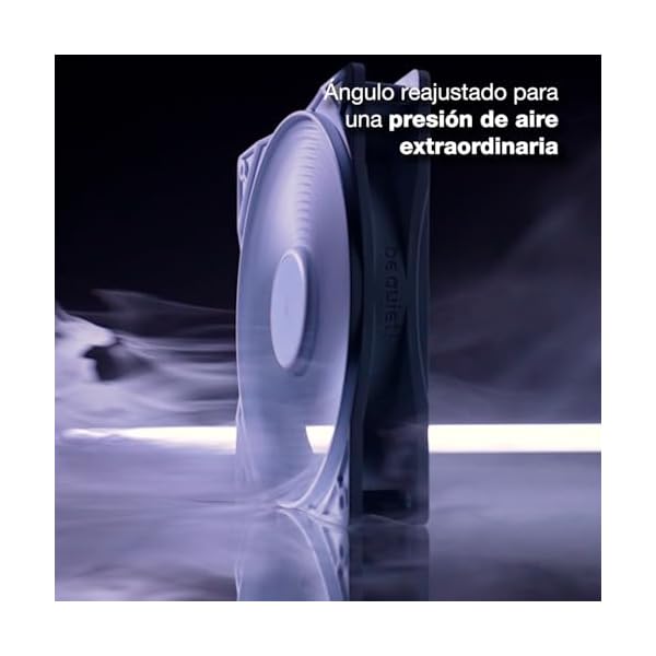 be quiet! Pure Wings 3 120mm PWM White ventilador, alta velocidad - Image 3
