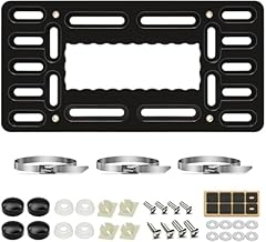 Universal Black license plate bracket