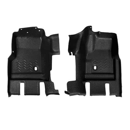 Armorlite Front Flooring for Jeep Wrangler - 1998-2006 TJ (2-Door) - Front Flooring - Mesa Smoke - B1016045-BLK1-AA