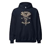 Qualité Premium SISIDSI DSGN Sweatshirt de médecin, pour Infirmier, Professionnel de santé ou étudiant, sauver des Vies, médecine, hôpital, Docteur