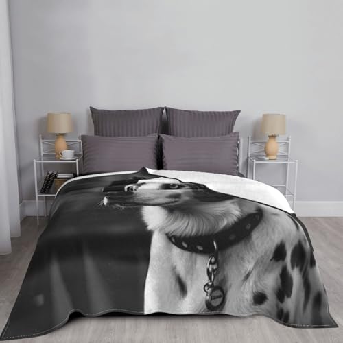 Couverture en micro polaire pour chien plaid flanelle douce lit - 7