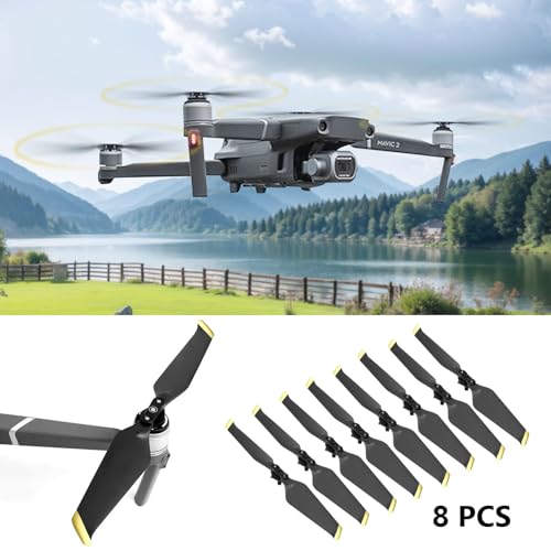 Hélice Mavic 2 Bocguy en or avec dégagement rapide pour drone DJI