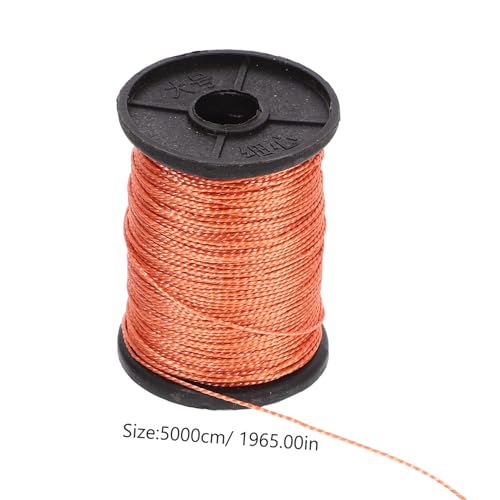 Veemoon 3 rollos de hilo resistente para coser a mano, para cuero, lona, bordado decorativo, encuadernación de libros, reparación de calzado y manualidades DIY miniatura 2