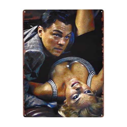 ウルフ オブ ウォールストリート 映画ポスター6 メタルプレート ブリキの絵 ブリキ看板 壁の装飾 金属鉄板ポスター アートパネル 壁掛け 装飾小物 玄関に飾る 壁ポスター カフェ 居酒屋 屋内用 鉄絵画 30X40cm