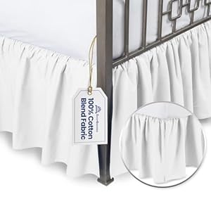 Shopbeddingwhitequeenbedskirt18inchdropwithsplitcornerscottonblendruffledbedskirtingqueensizedustruffleforqueensizebedplatformwhitebedskirtmachinewashable Urban Country Home Decor Shopbedding white queen bed skirt 18 inch drop with split corners cotton blend ruffled bed skirting queen size dust ruffle for queen size bed platform white bedskirt machine washable urban country home decor