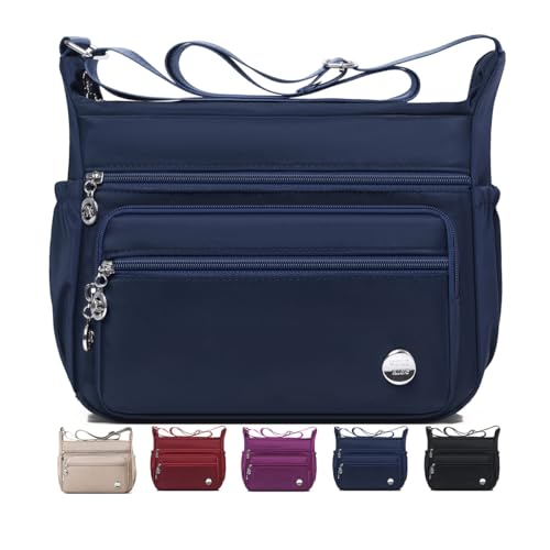 Crossbody Bags for Women, Shoulder Handbag Roomy Multiple Pockets Bag Crossbody Purse Fashion Tote Top Handle Satchel