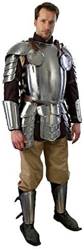 NauticalMart Armor Warrior Set Complete Package Silver X-Large