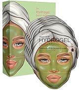 Sisters & Me 5x Gesichtsmaske Hydrogel Detox Skincare Set anti Pickel und Mitesser mit Niacinamid...